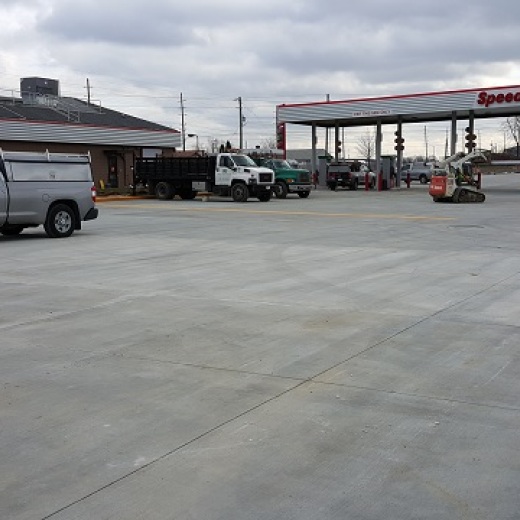 Concrete Lot Completed