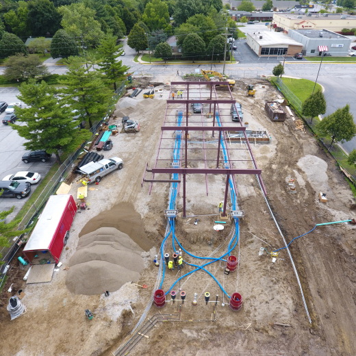 Aerial Photo of Kroger