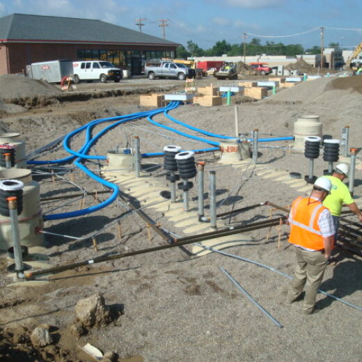 Top of UST Installation