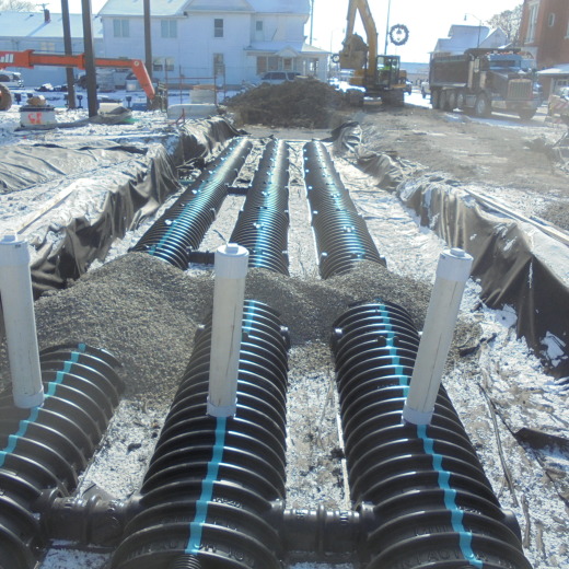 Underground Storm Retention System