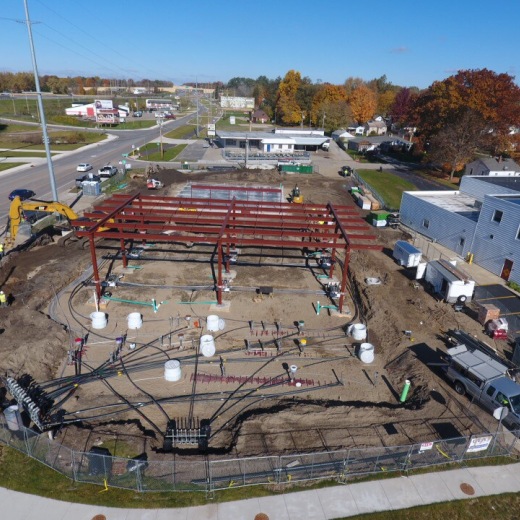 Aerial View of the Project