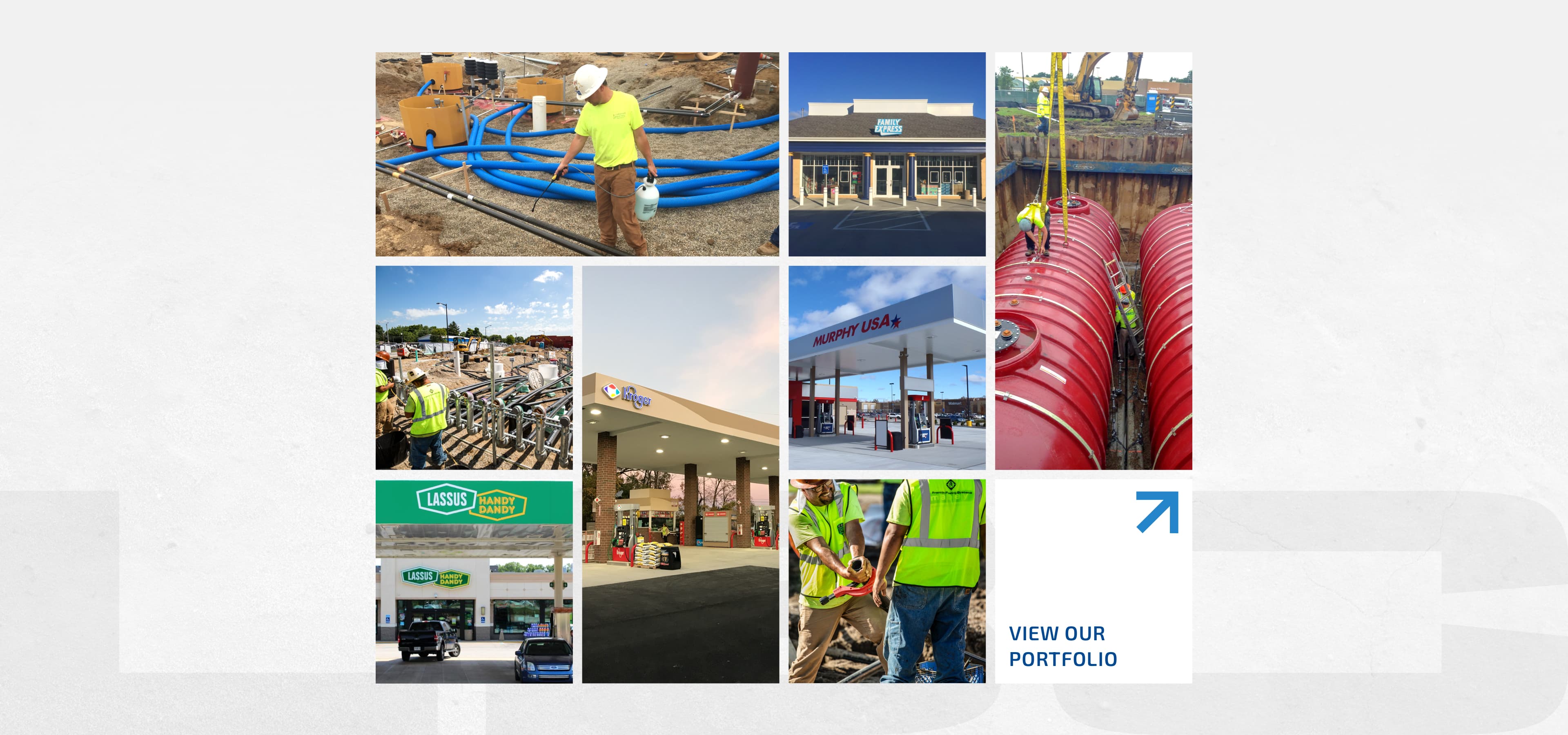 Project Portfolio Lawrence Building Corp Portfolio. Images of Kroger, Family Express, and other projects. View Now.